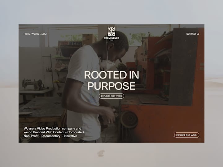 Cover image for Prominence Films Website (Framer Development for Bolster)
