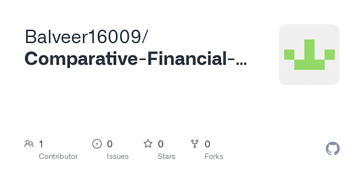 Cover image for Comparative Financial Analysis