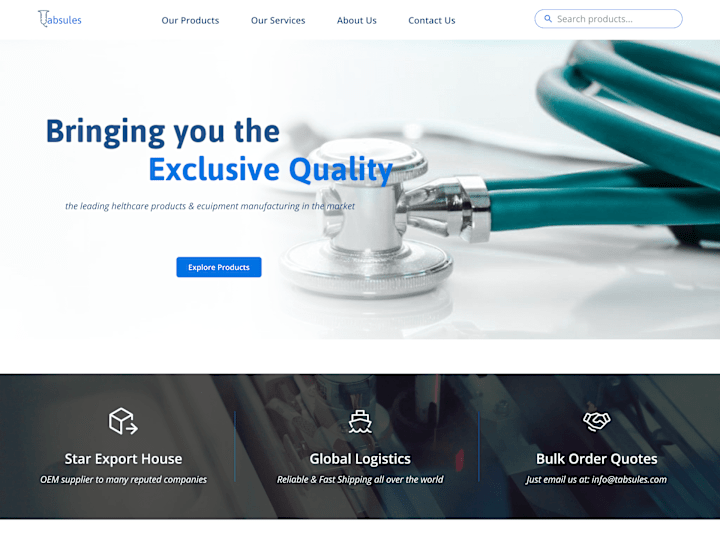 Cover image for Landing Page Design - Tabsules