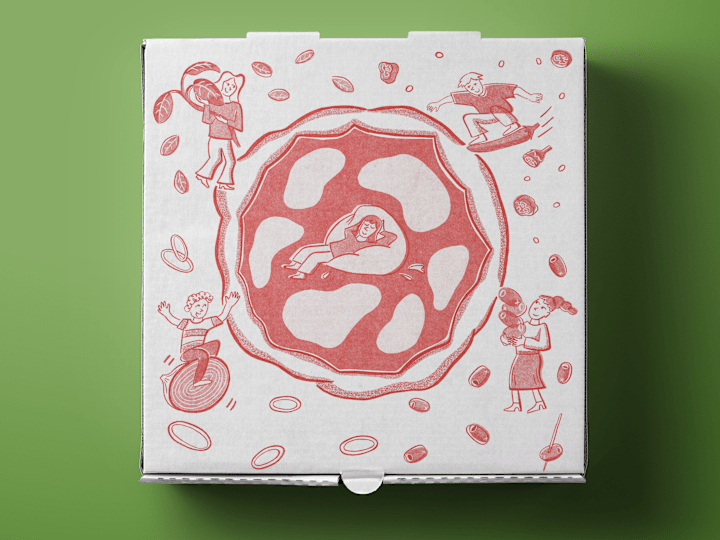 Cover image for Pizza Box Illustration for Competition