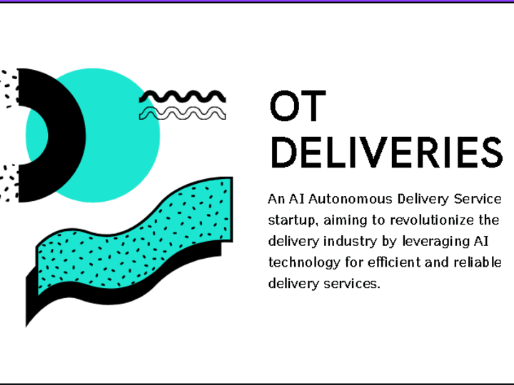 Cover image for AI Delivery Startup Pre-Seed Pitch Deck