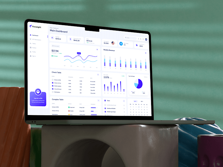 Cover image for Admin Dashboard Asserts :: Behance