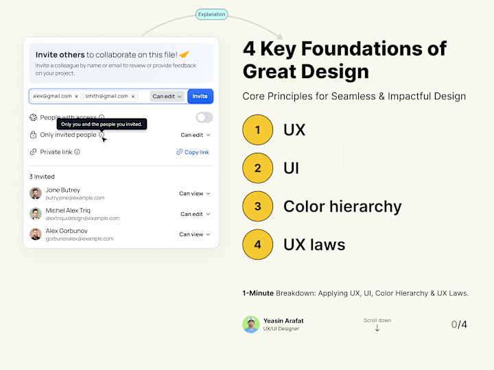 Cover image for Invite Team Members SaaS UX UI