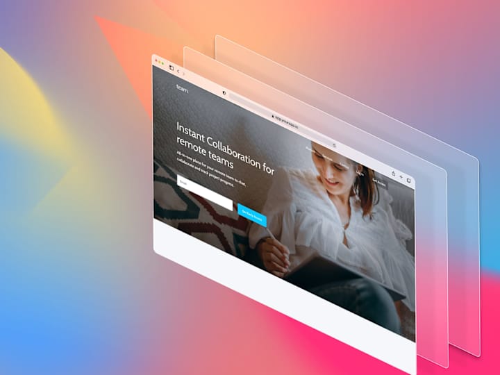 Cover image for Team Website - Landing Page + Webflow Development