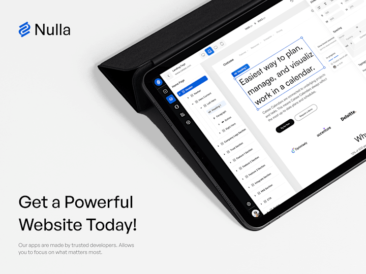 Cover image for Nulla - Website Builder Platform