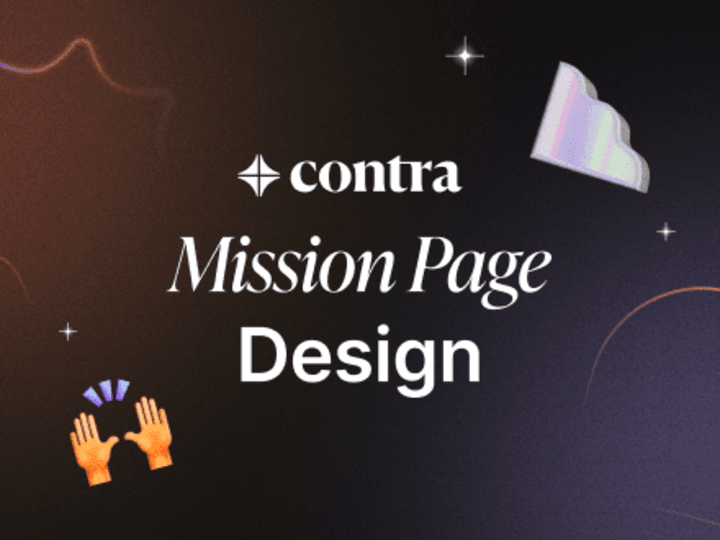 Cover image for Contra Mission Page Design