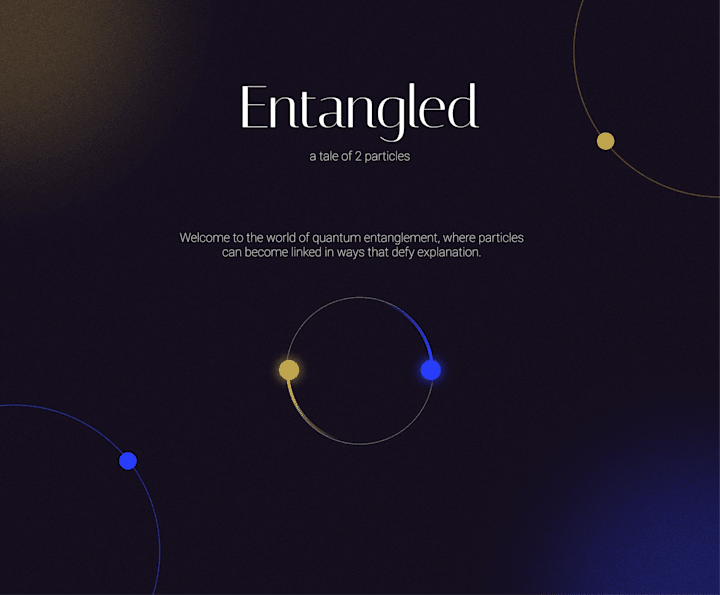 Cover image for Entangled - Game Design concept