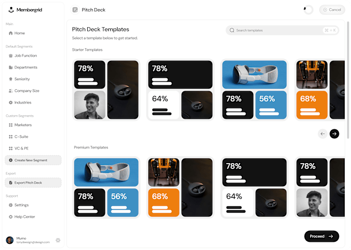 Cover image for Membergrid Dashboard Design