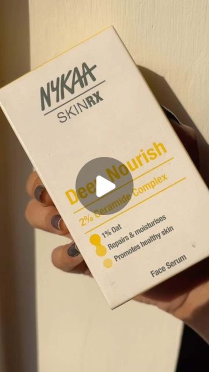 Cover image for GlowTV on Instagram: “Excited to share Nykaa SkinRX face serum …