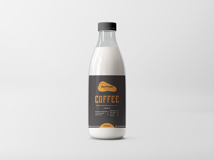 Cover image for DESIGN PRODUCT RUNBEE COFFEE SHOP | 1L COFFEE & NON - COFFEE 