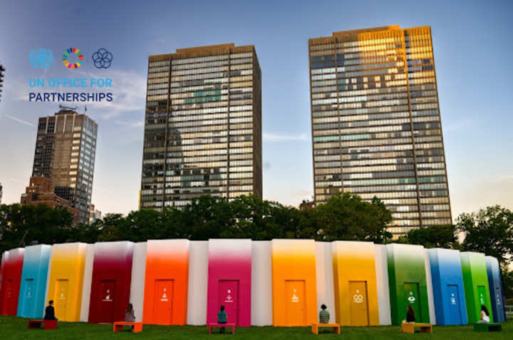 Cover image for The SDG Pavilion at the UN Headquarters in New York