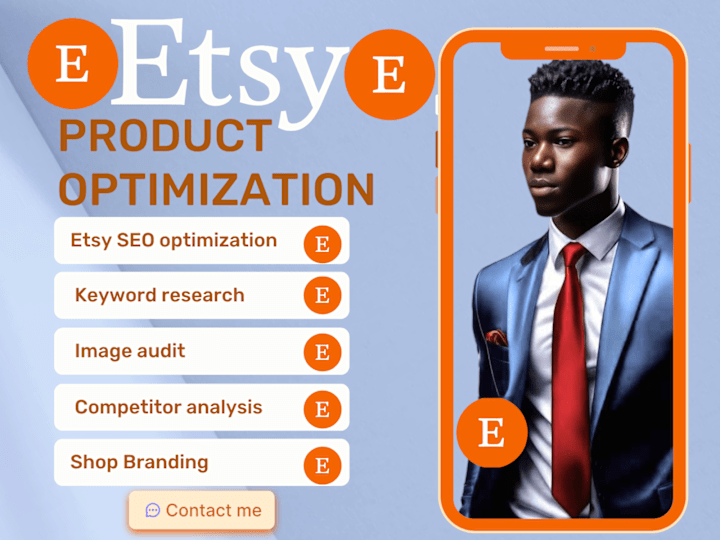 Cover image for I Will Optimize Your Etsy Listings to Rank Higher & Boost Sales