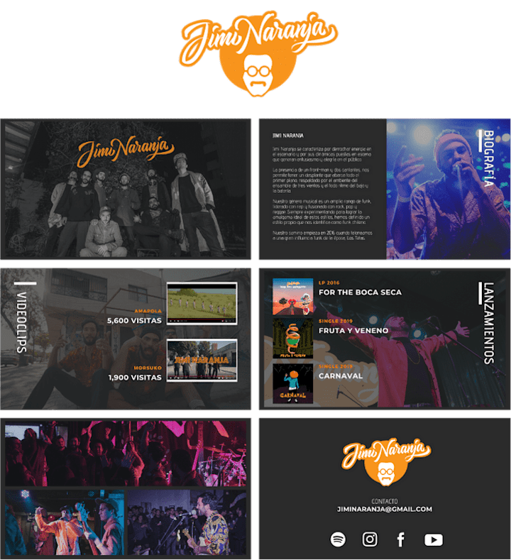 Cover image for Brand & Presentation: Jimi Naranja