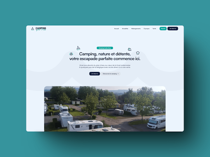 Cover image for Campground website