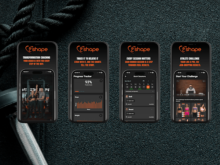 Cover image for Fitness Transformations App Development