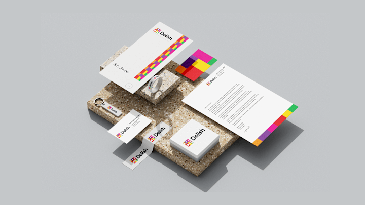Cover image for 'Delish' | Brand Identity Design