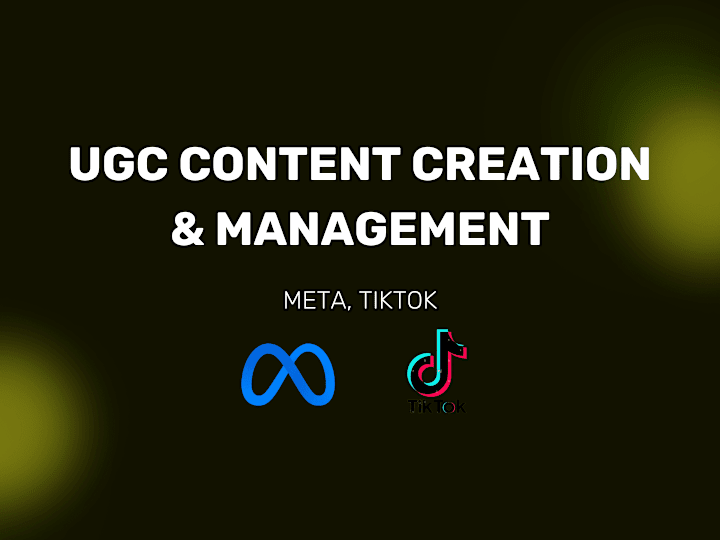 Cover image for 🌆 Content creation and management of UGC creators