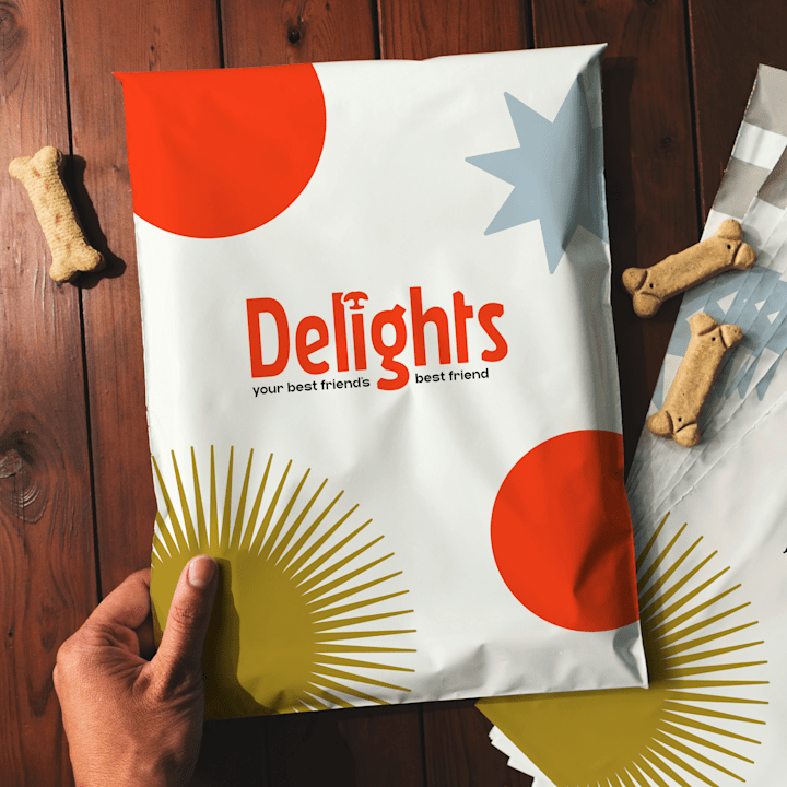 Cover image for Brand Identity Design and Package Design - Delights