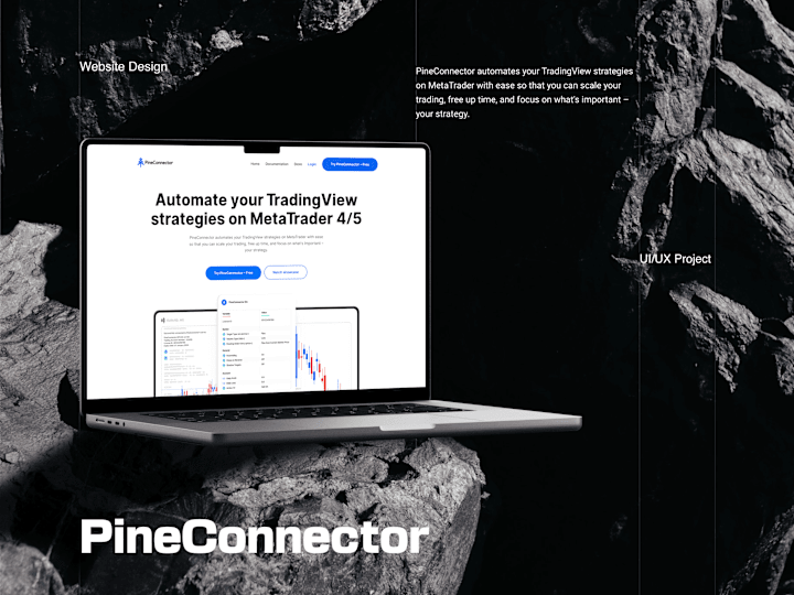 Cover image for PineConnector - Website Redesign 