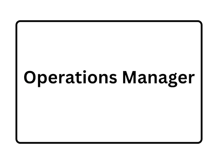 Cover image for Operations Manager