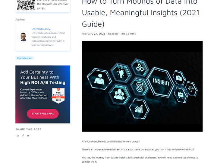 Cover image for SaaS Blog Content