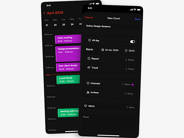 Cover image for Event Management and Calendar App