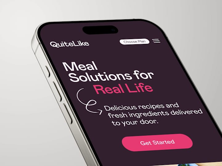 Cover image for UX/UI Design for Meal Kit Website