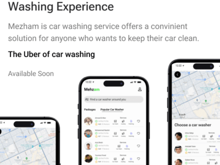 Cover image for Mezham - The Uber of Car Washing - KSA