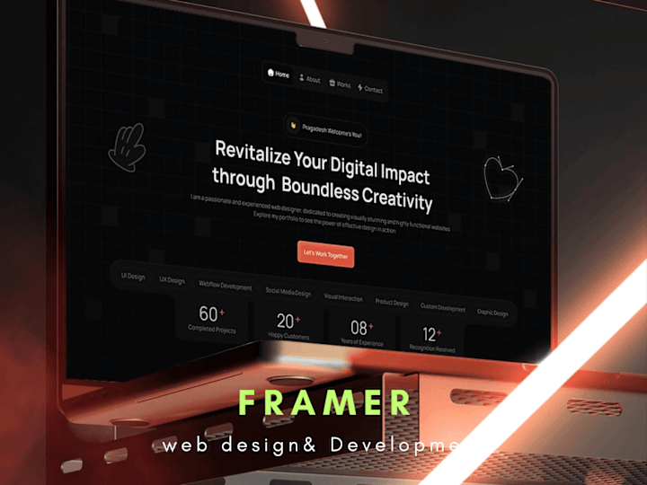 Cover image for Stunning Framer Website Design & Development 