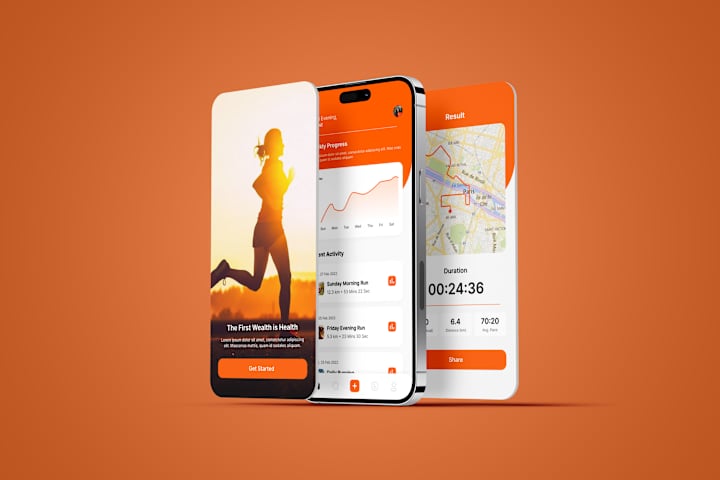 Cover image for Fitness App UI