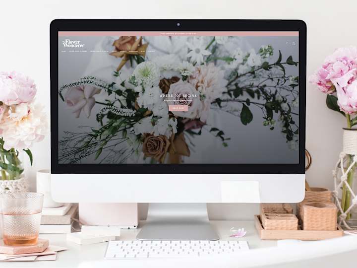 Cover image for The Flower Wonderer Shopify Website