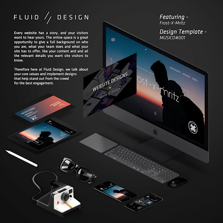 Cover image for Web Design - MUSICO#001