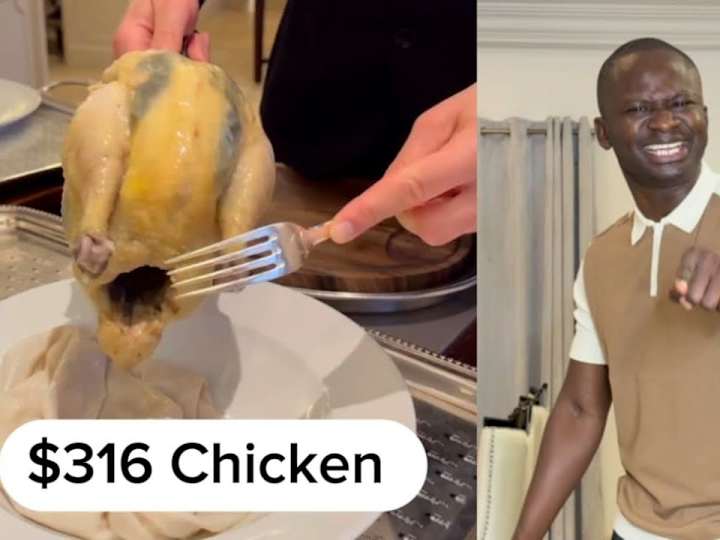 Cover image for "$316 Chicken" - Maxim Bady YouTube/TikTok Reaction Commentary