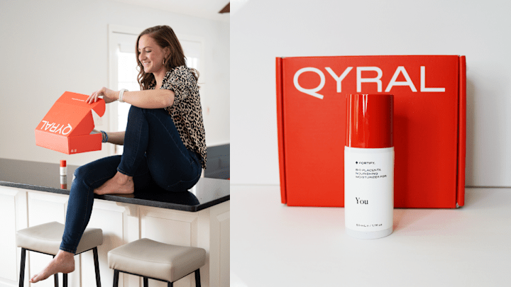 Cover image for Hanieh Sigari Empowers Women with Qyral Skincare Company