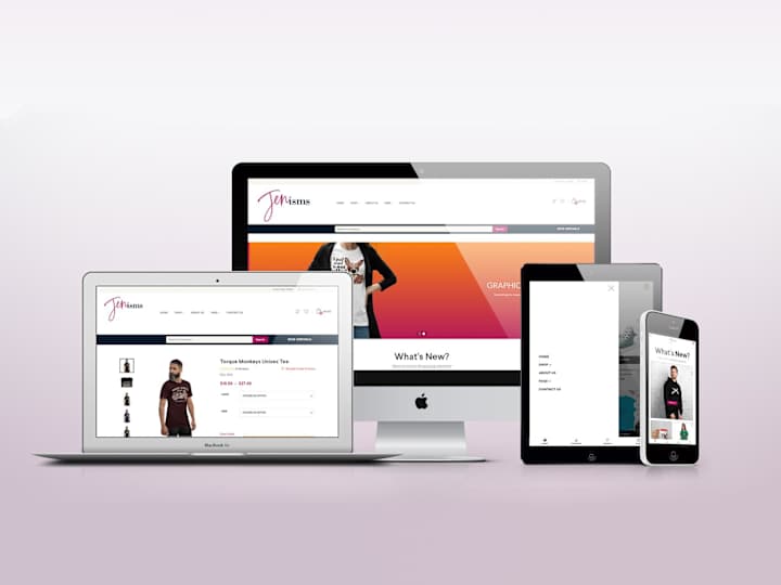 Cover image for E-Commerce Web Design + Development