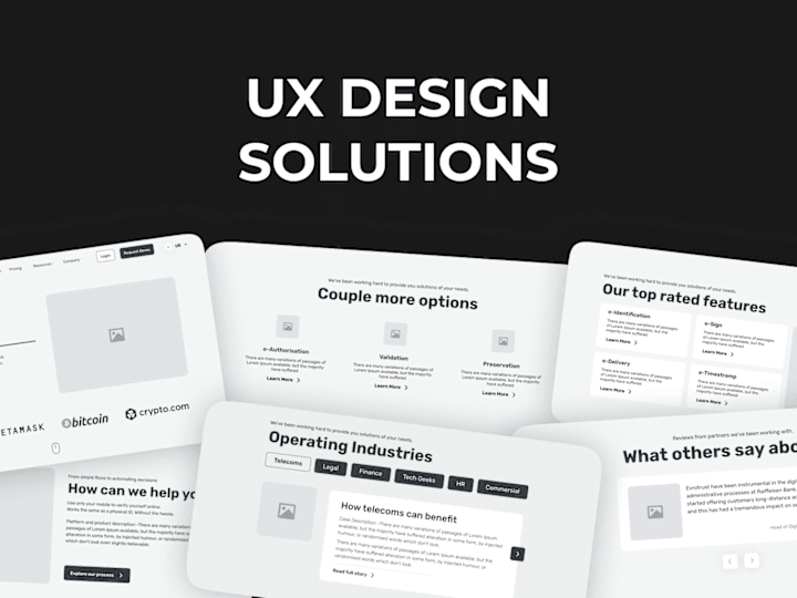 Cover image for Digital Solution with Intuitive UX Design Mastery