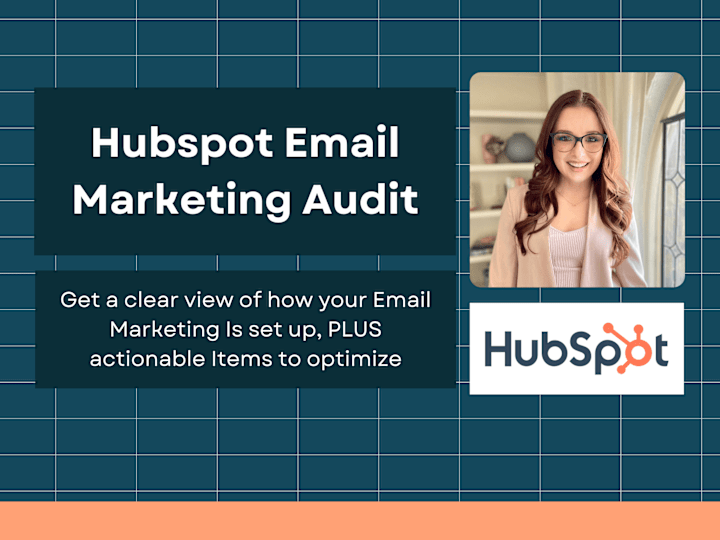 Cover image for ✅ Hubspot Marketing Email & Process Audit | set up for success