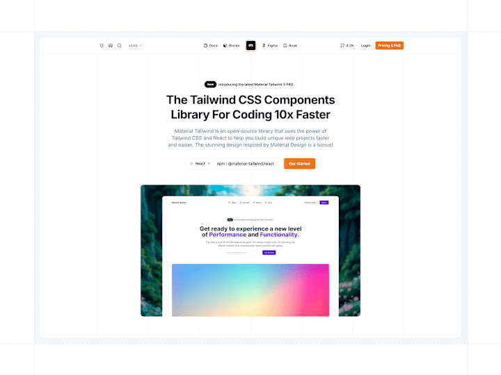 Cover image for Web Development: Material Tailwind