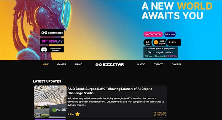 Cover image for EZZSTAR - Custom Web Application