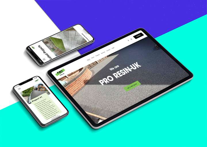 Cover image for Pro Resin-UK | Squarespace Website