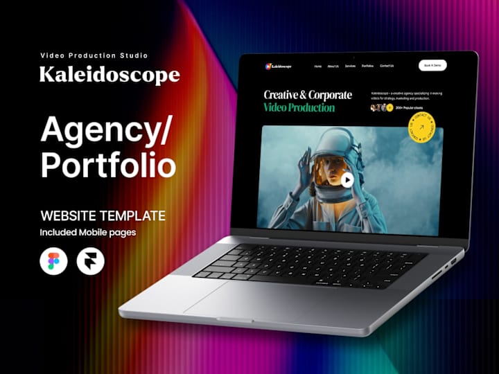 Cover image for Kaleidoscope - Framer Website Design and Development