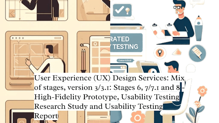 Cover image for High-Fid Prototye, Usability Testing and Report | Mix 3/3.1