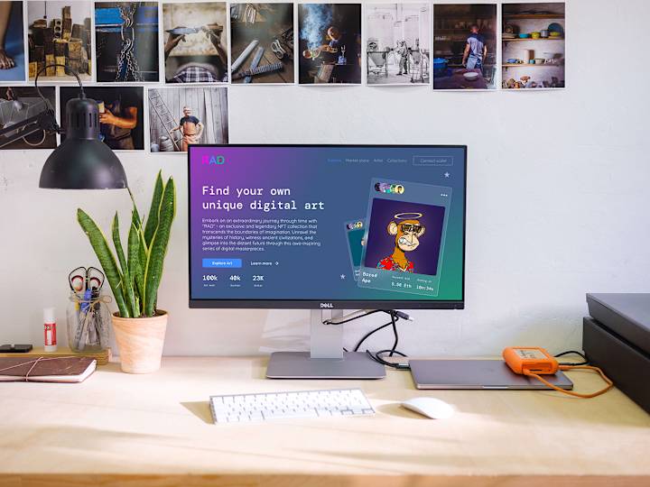 Cover image for RAD NFT Website :: Behance