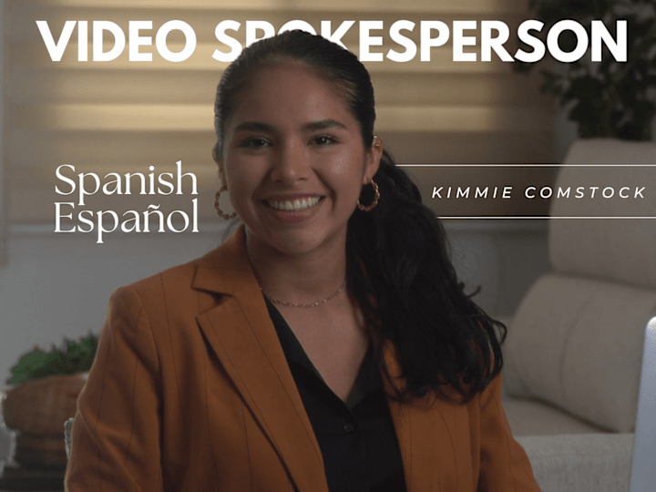 Cover image for Female Spanish UGC Video Spokesperson