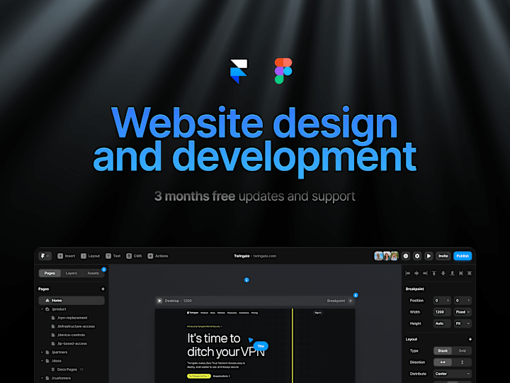 Cover image for Framer Website Design & Development