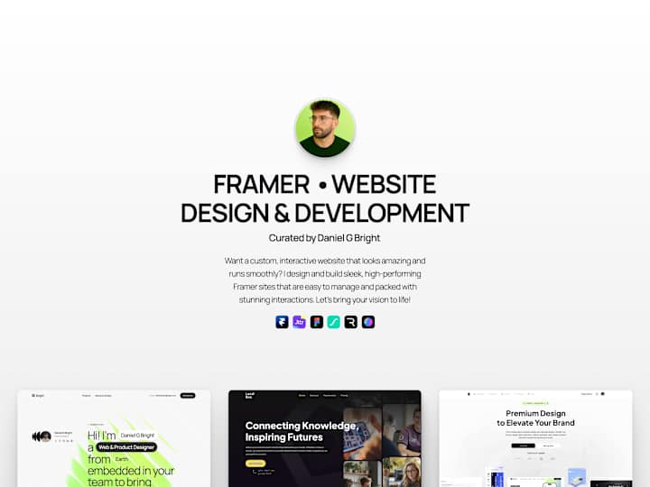 Cover image for Framer • Website Design & Development