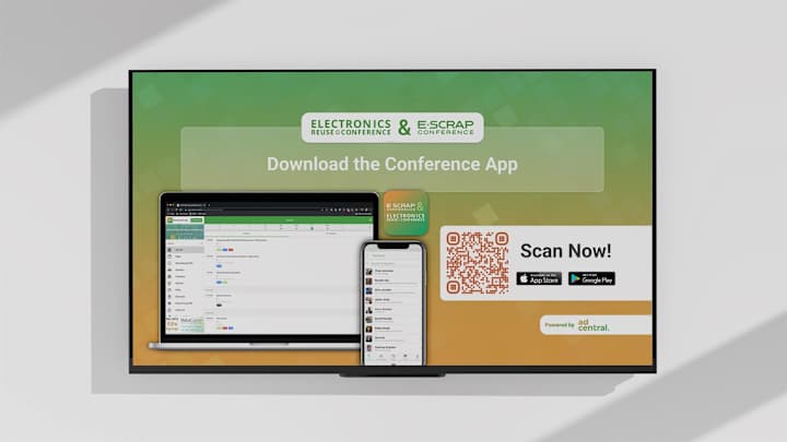 Cover image for Electronics Reuse & E-Scrap Conference Digital Signage Design