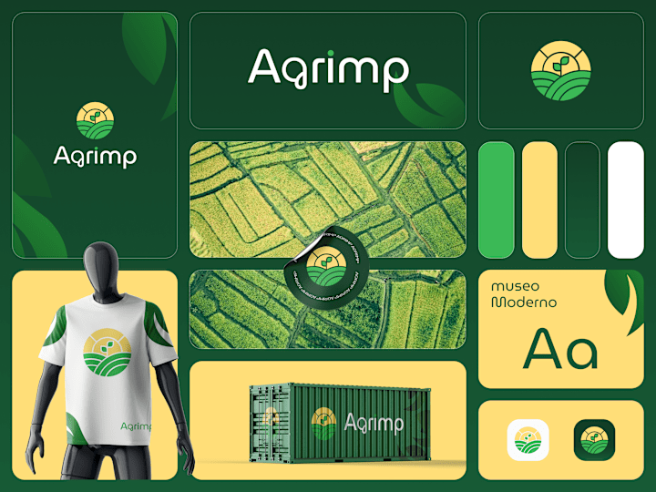 Cover image for Agrimp- Logo Concept, branding, identity🌾