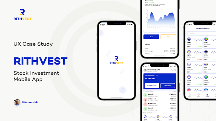 Cover image for Rithvest - Stock Investment Mobile App