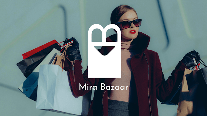 Cover image for Brand identity for MIRA BAZAR :: Behance